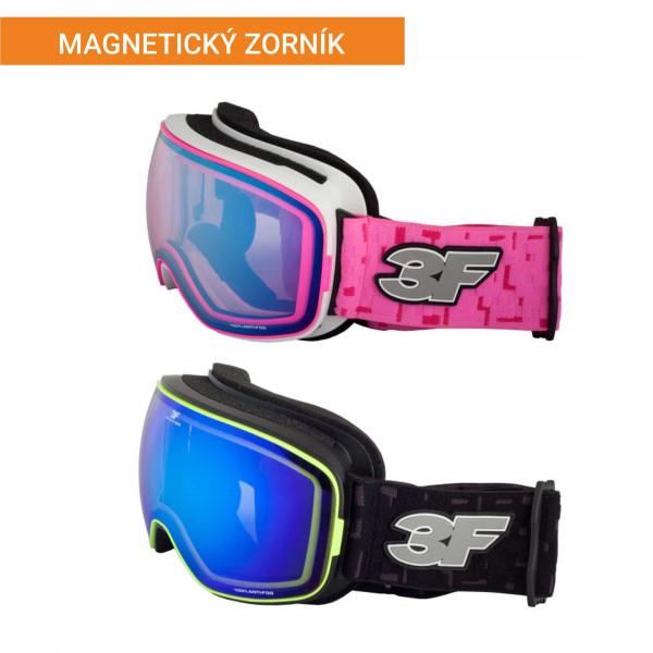 Lyžařské brýle 3F Hood II. magnetické zorníky